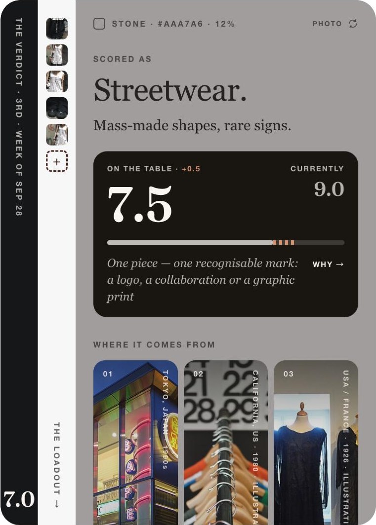 The pod app: the verdict, in brief — the style, the score on the table, where it comes from